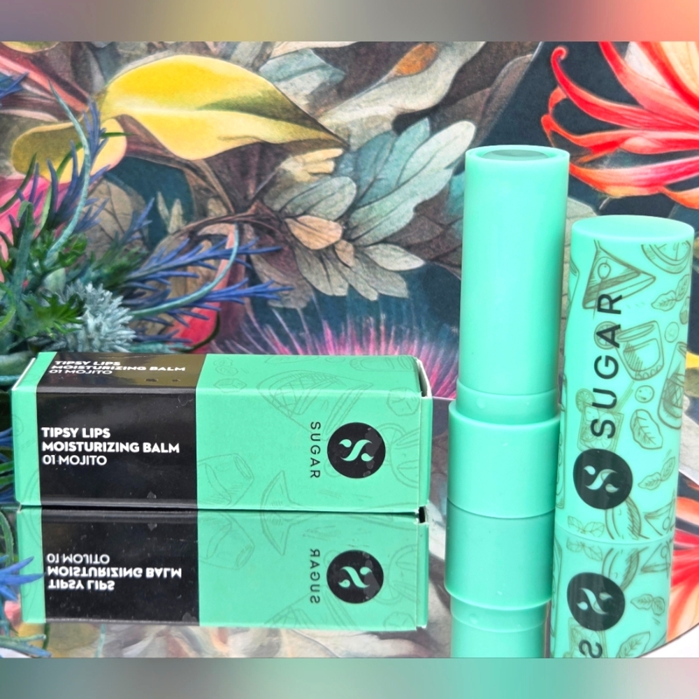 Sugar Cosmetics Tipsy Lips Moisturizing Lip Balm - 01 Mojito NEW